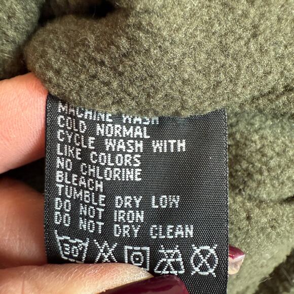 Women's Polo Jeans Co. Ralph Lauren Green Floral Zip Front Puffer Vest Size S - Picture 4 of 8